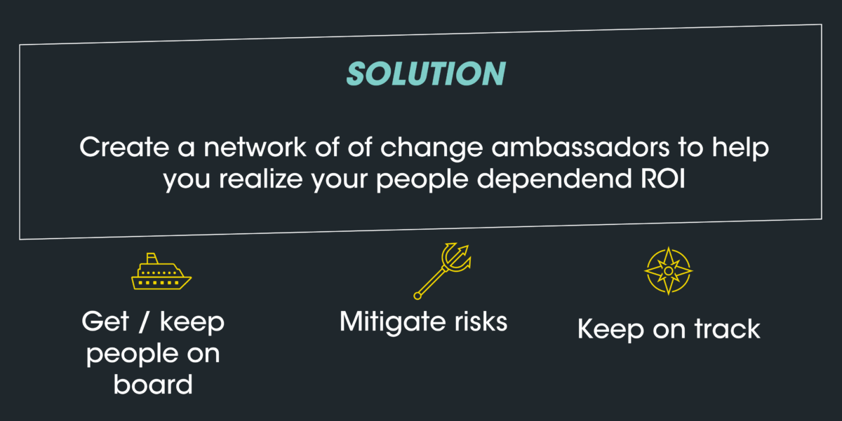 Manage change at scale with a change ambassador network